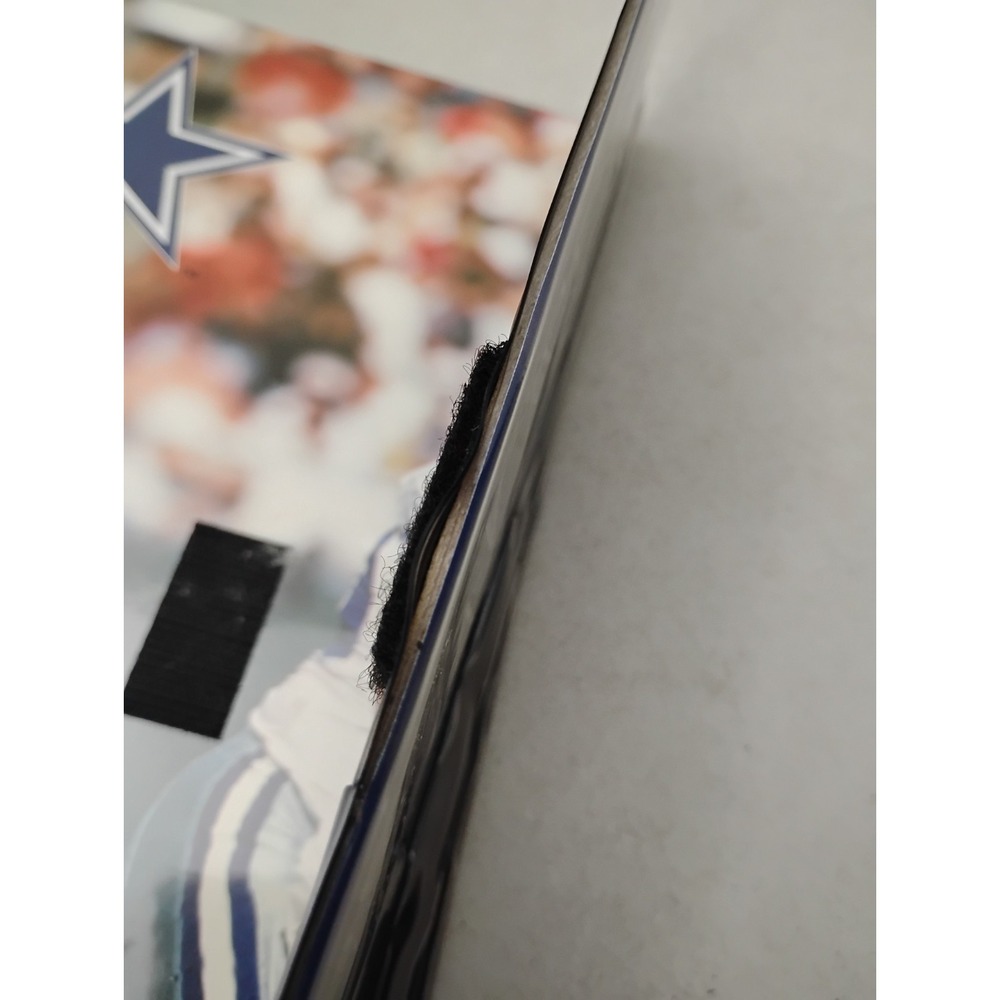Vintage Troy Aikman Starline 3 Ring Binder Dallas Cowboys 1998 Hard Flap Close - Picture 6 of 8